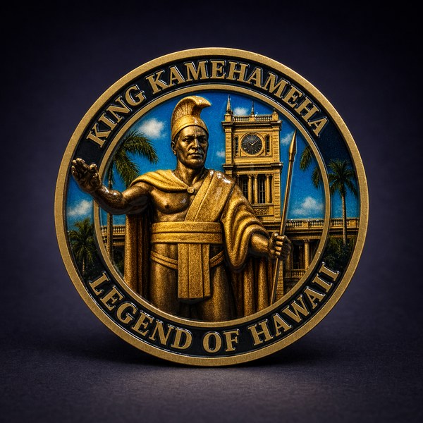 King Kamehameha coin
